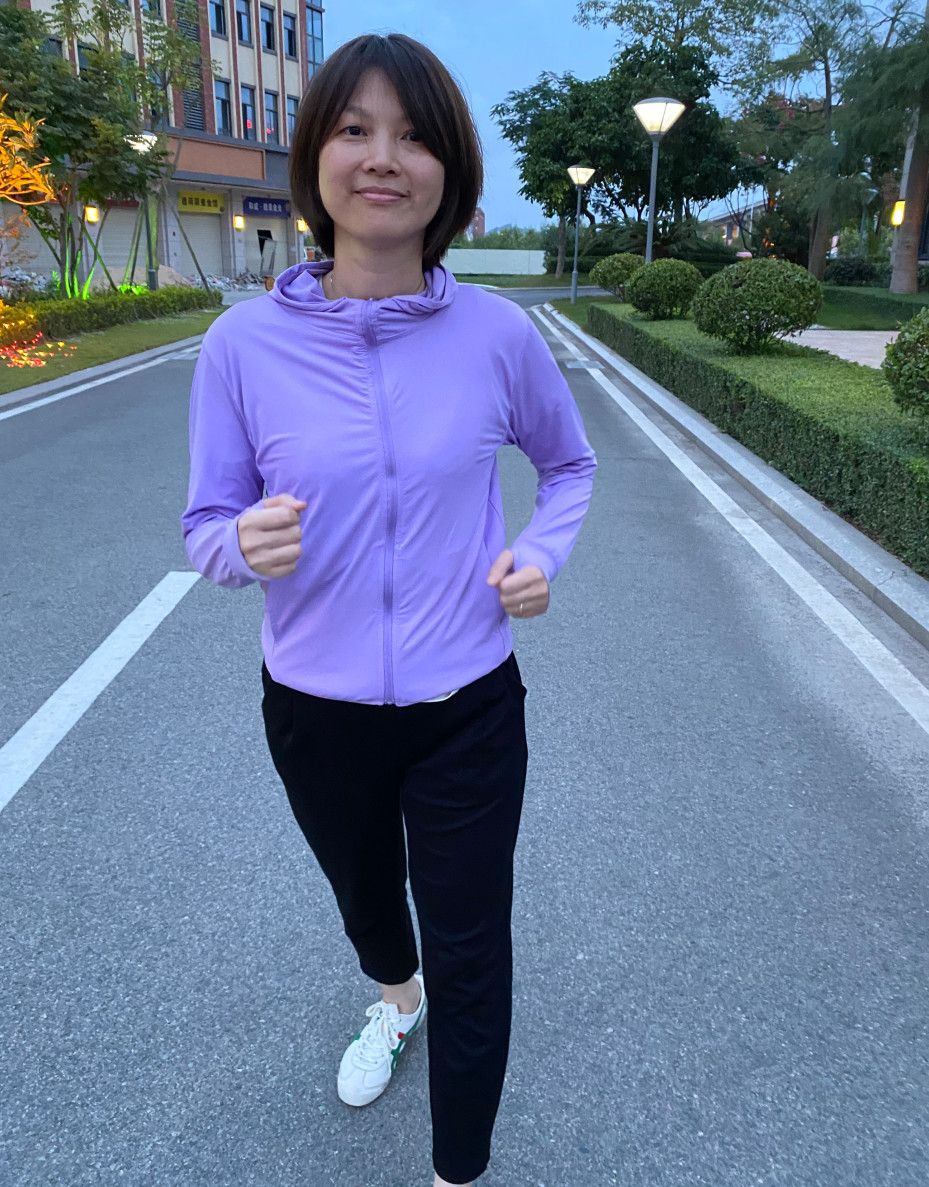 Casual 88% Polyester 4 Way Spandex Ladies Active Jacket For Autumn
