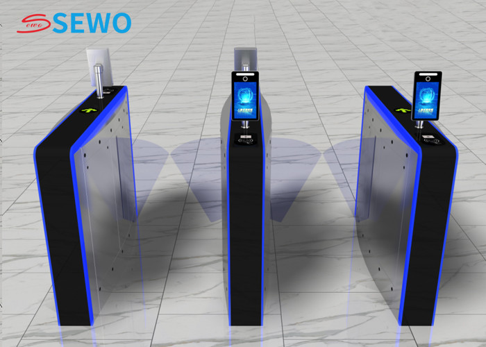 High-End Flap Barrier Gates Smooth And Quiet Operation For Safe And Fast Passage