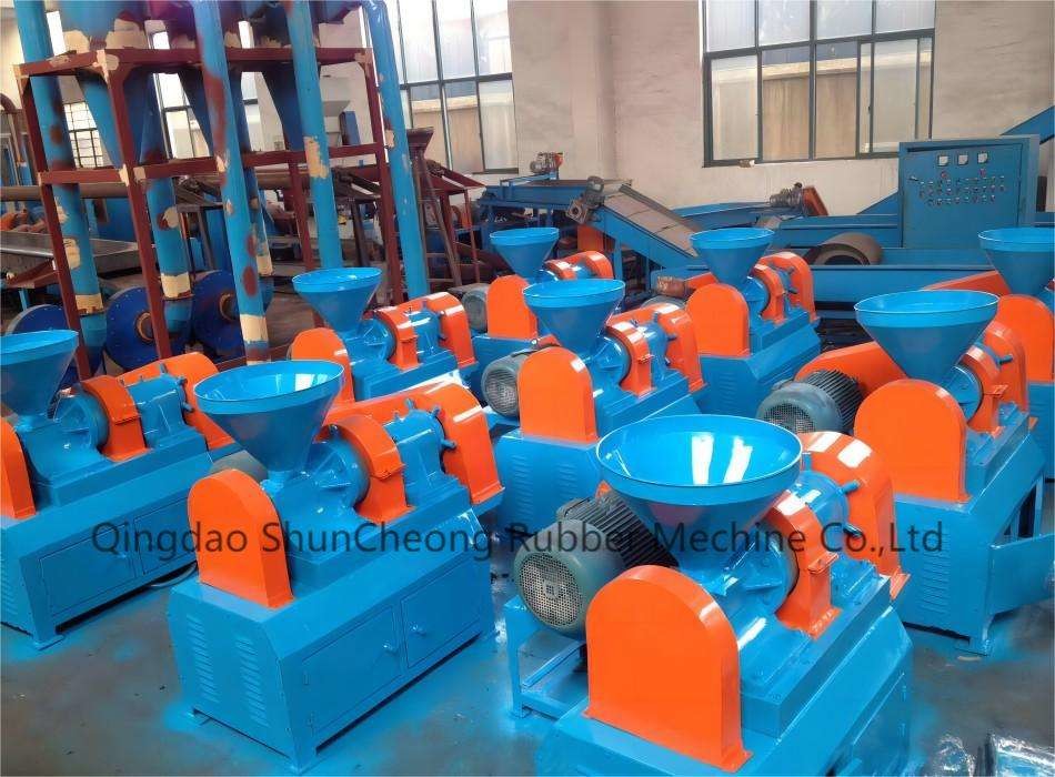 New Design Rubber Powder Manufacturing Machine
