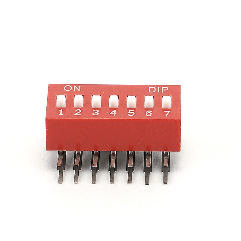 Tactile Mini Ture Electronic Piano Dip Switch Electronic Red Smt Slide Push Button