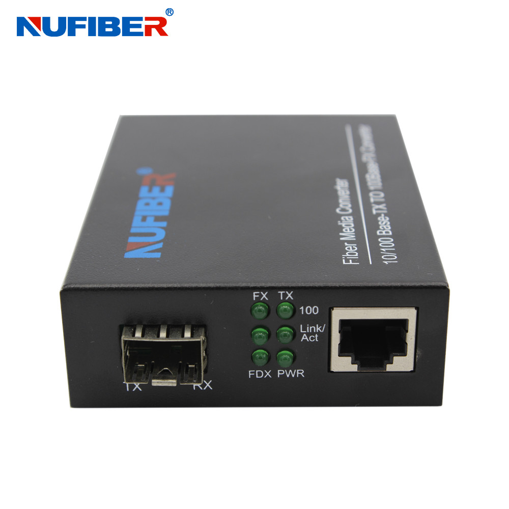 NF-C550-SFP IEEE 802.3 10 100M SFP To RJ45 Converter