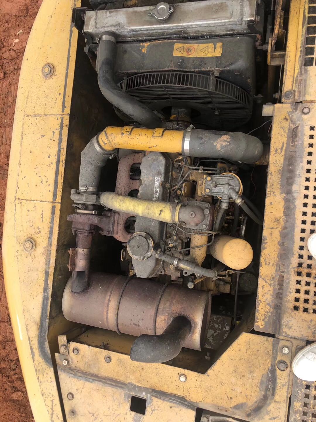 0.5m3 Bucket Capacity Used CAT Excavators 312B 80.3kw Power 2002 Year