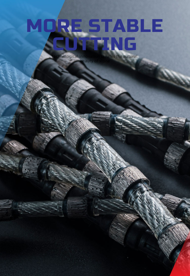 Accessory Of Diamond Wire Saw A Grade Beads With Excellent Cutting Performance