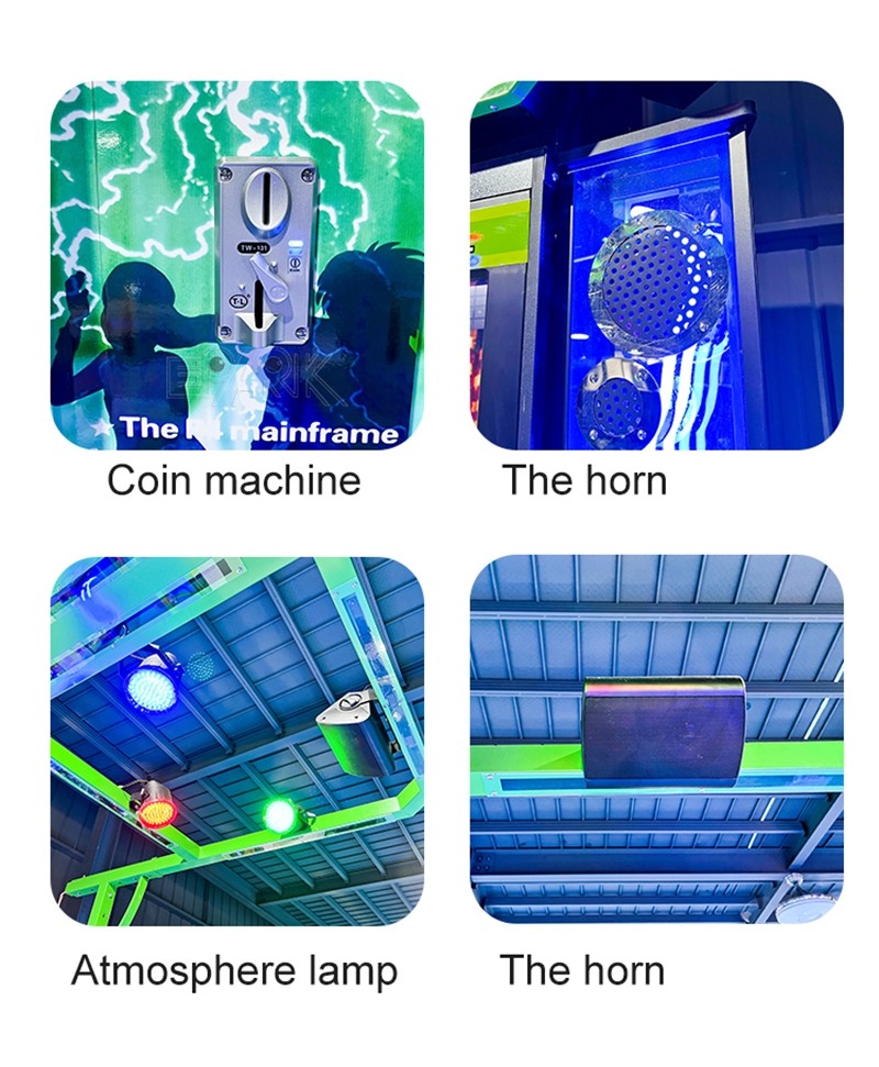 47" Dancing Machine Amusement Magic Music Arcade Game Machine For Sale