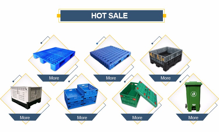 corrugated plastic tub storage pallet