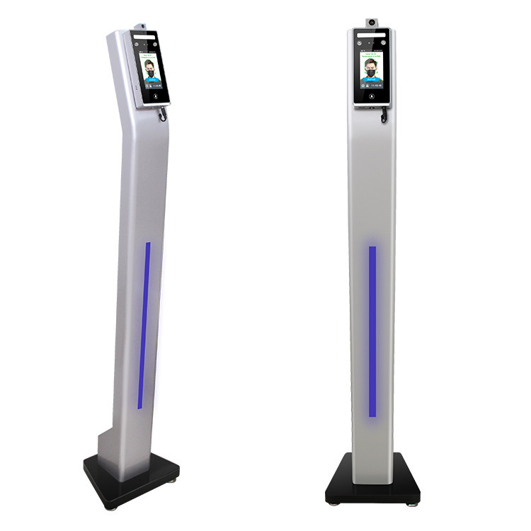 110cm Facial Recognition Temperature Measurement Stand With LED Strip