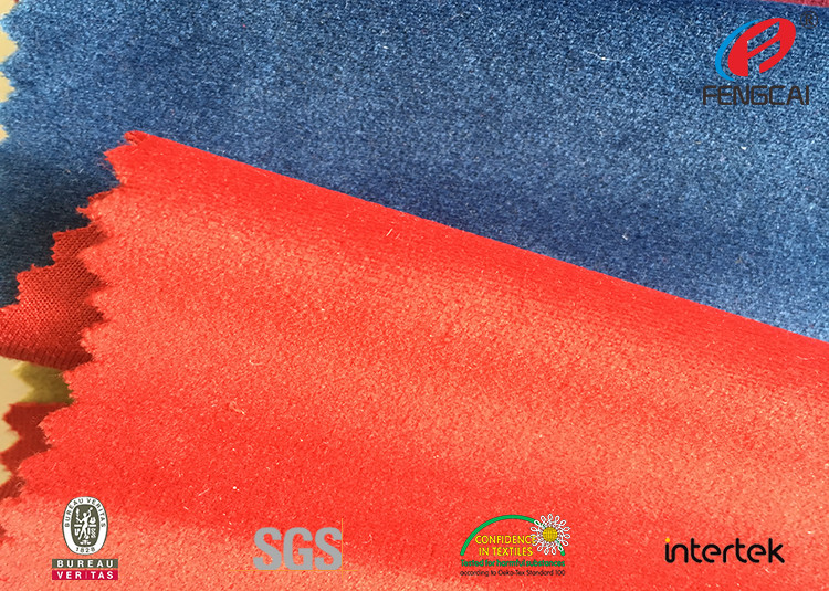 Short Velboa And Minky Plush Fabric For Sofa 240G/SM Screen Printed