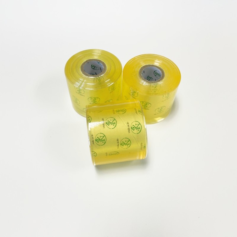 PVC Winding Tensile Stretch Industrial Wire Film Self Adhesive Transparent Plastic Film