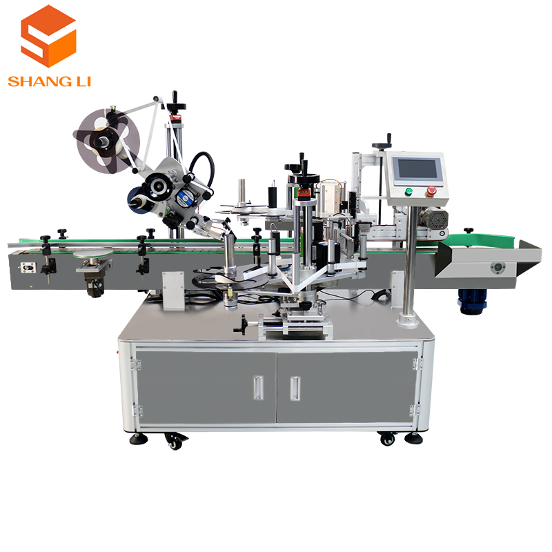 Advanced Labeling Machine for Double Sided Labeling of Auto Laundry Detergent and Grease