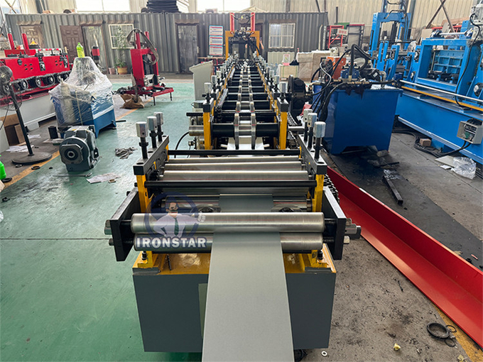 60-200mm automatic size changeable U purlin making machine for Kazakstan 80-300mm automatic size changeable U purlin