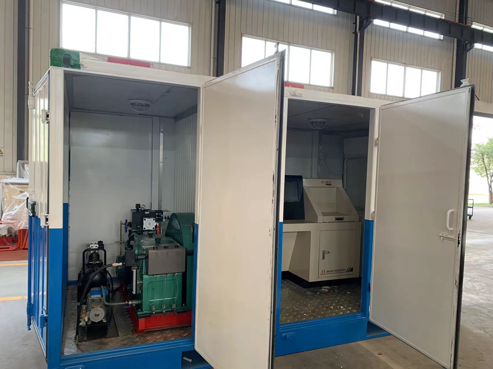 Computer Automatic Chart Recorder Hydro Test Pump Pressure Testing Pump