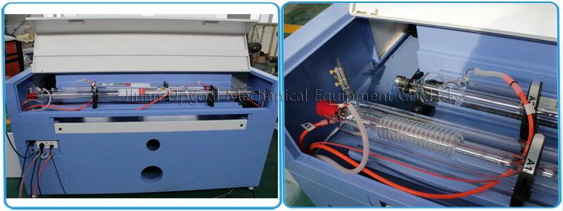 Dual co2 laser tube: A1, Reci W6, 130W, A2, W2, 90W