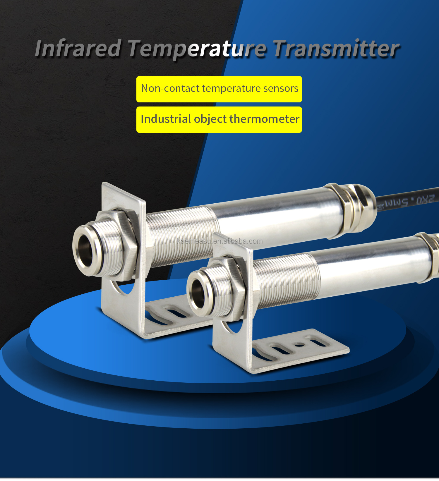 kaemeasu Digital Temperature Sensor Industrial Pyrometer -50~200℃