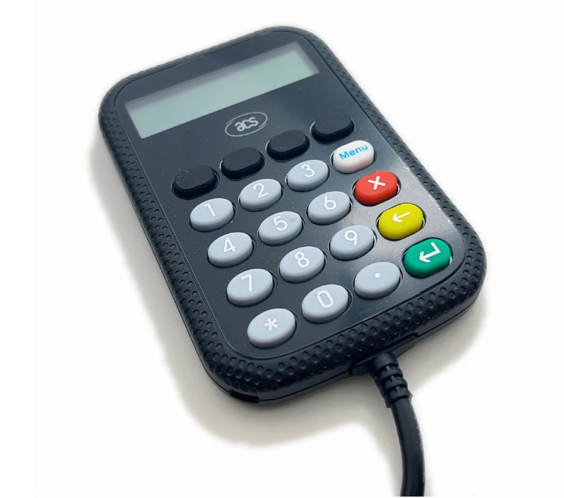 APG8201 Smart Card Reader with Pinpad APG8201-B2 with 20 keypadPIN code input card reader EMV card writer