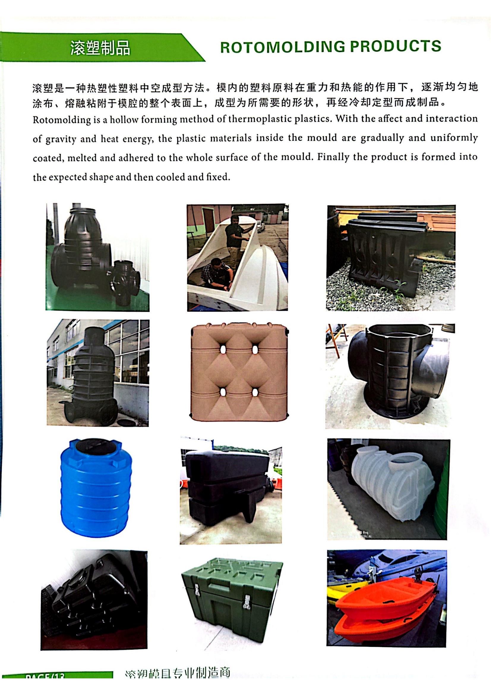 10000 Cycles Septic Tank Moulded Water Tanks Mould Supplier vacuum casting process