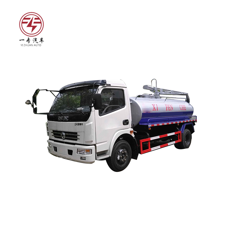 110 Kw Euro 4 Diesel Mini Vacuum Sewage Suction Truck for Manual Sewage Disposal