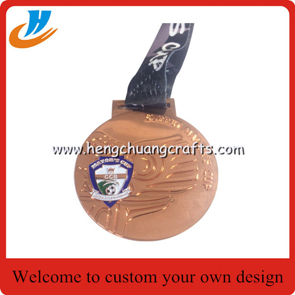 Custom dinghy medals for activity,dinghy boats medals with polished old nickel