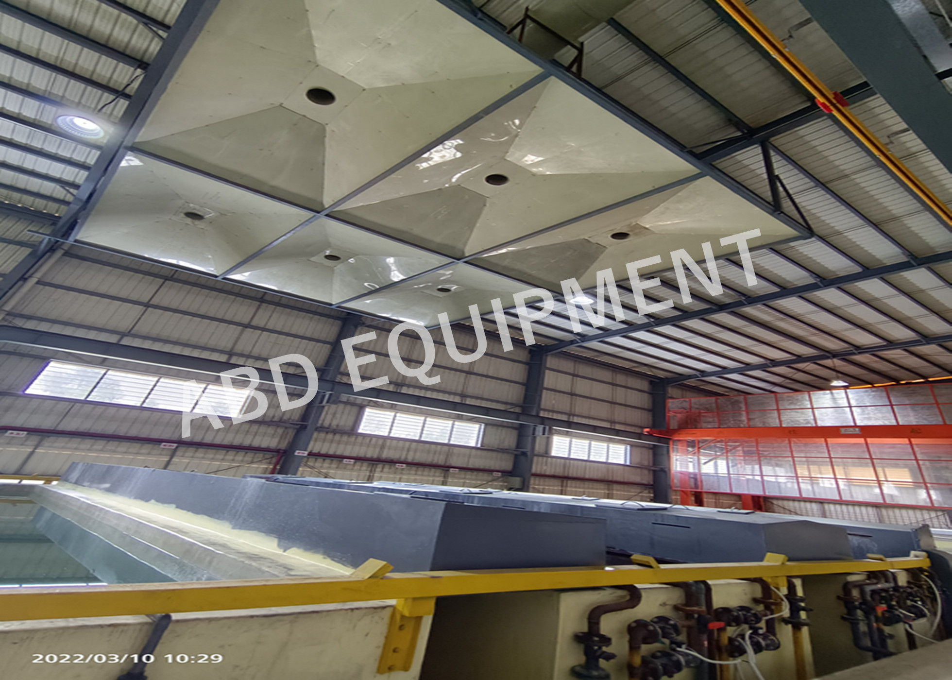 Aluminum Profiles Horizontal Anodizing Production Line With 300 Ton / Month