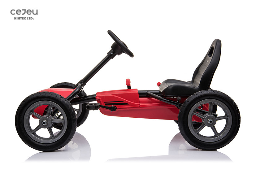 15KG 4 Wheel Pedal Cart For 10 Year Olds With Gear And Braker