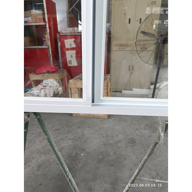 Horizontal Vinyl Sliding Window Flush Casement Upvc Windows Aluminum Frame