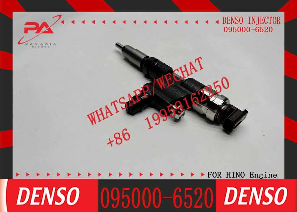 High Quality Diesel Fuel Injector 0950006520 Common Rail Injector 23670-E0090 095000-6520 For N04C Engine