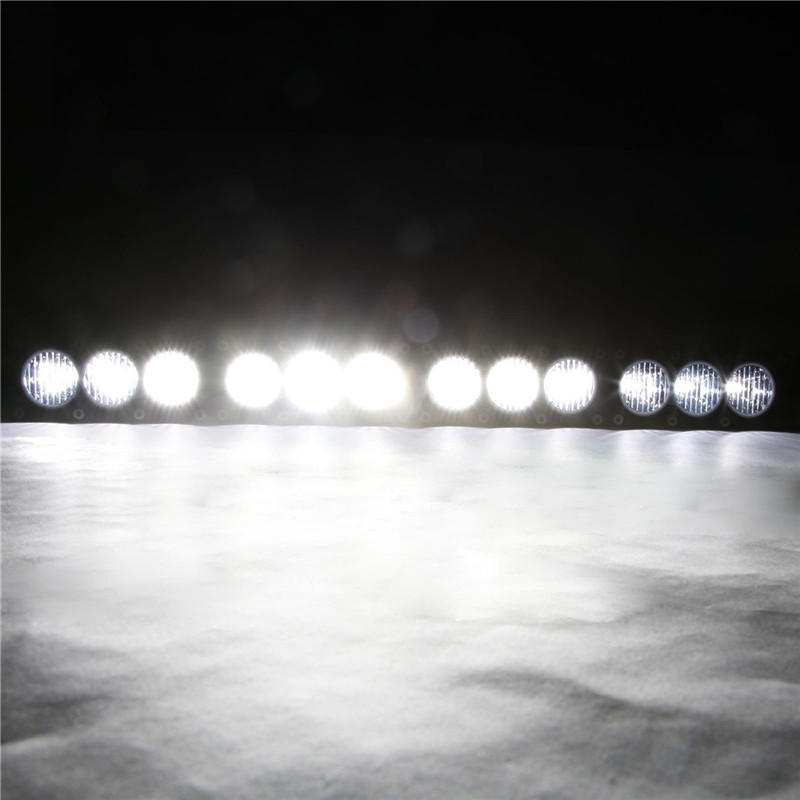 10w cree offroad led light bar cheaper hotsales PC lens DHCB-L120SDC