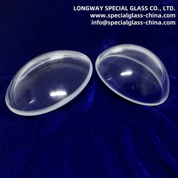 Optically Clear BK7 Glass Optical Dome for Underwater Camera Housings