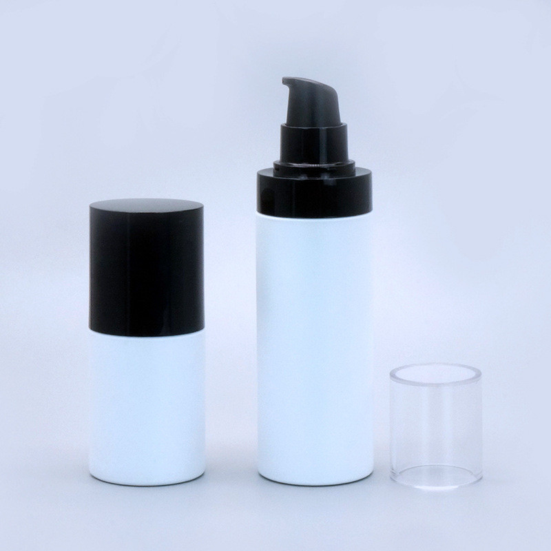 500ml Refillable Plastic Pump Bottle White Plastic Refillable Airless Pump Bottle 4oz 15ml 50ml 100ml 120ml 150ml