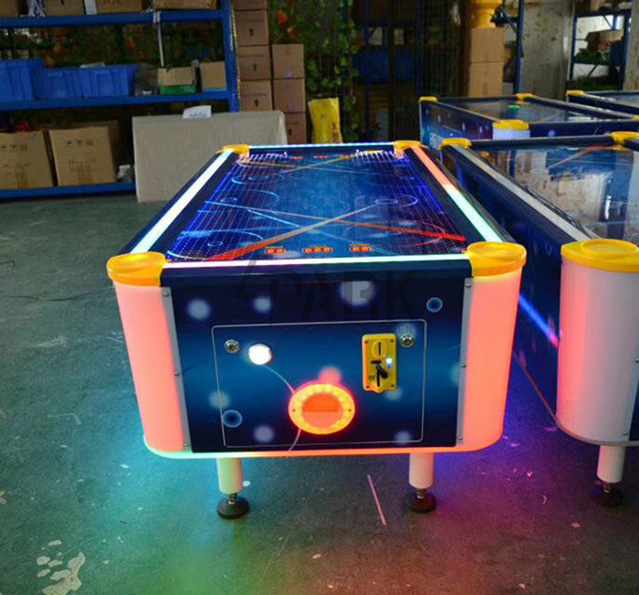 Fireproof Wood And Acrylic Material Air Hockey Arcade Machine Medium Size sport ticket redemption game