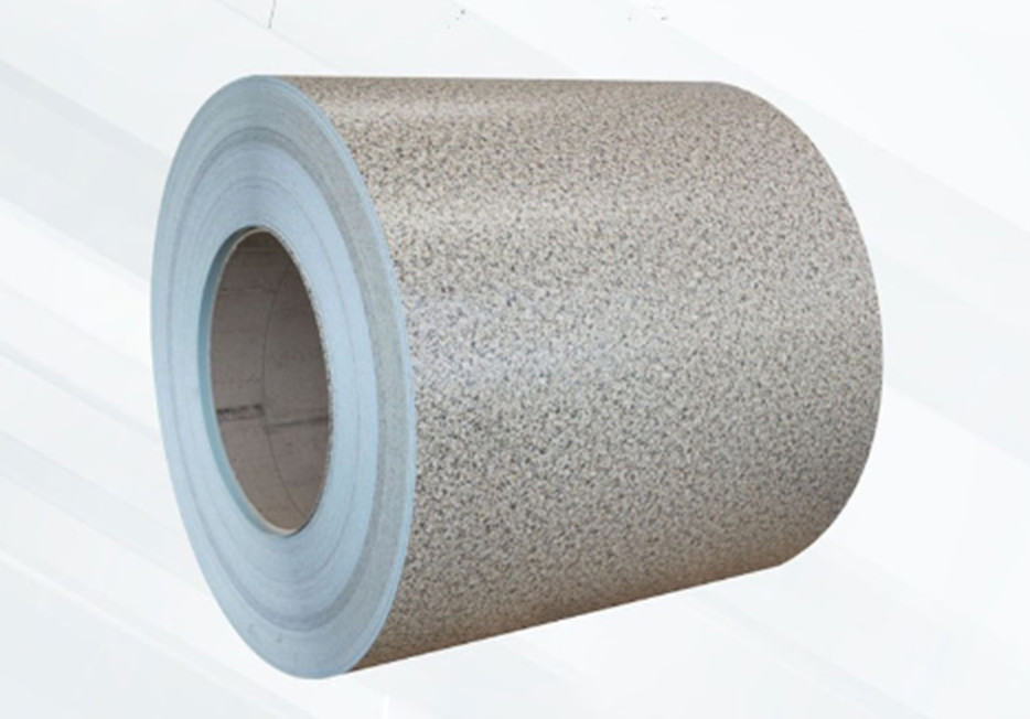 PCM Marble Granite Steel Sheet Coil PVDF Printech Color Coil 50-Year Warranty Color Coated Coil