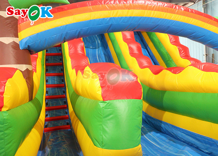 Inflatable Jumping Bouncer PVC Tarpaulin Inflatable Water Slides Commercial Kids Pool Waterslide