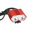 Buy cheap Long Working Life LED Bicycle Headlight 8.4V For Night Sports Red Surface from wholesalers