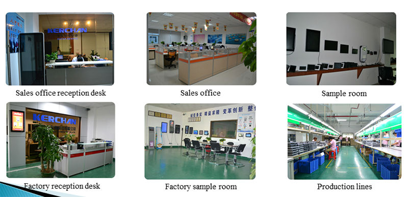 Motion Sensor Wall Mount Full HD LCD Screen For Retail Stores / Supermarket