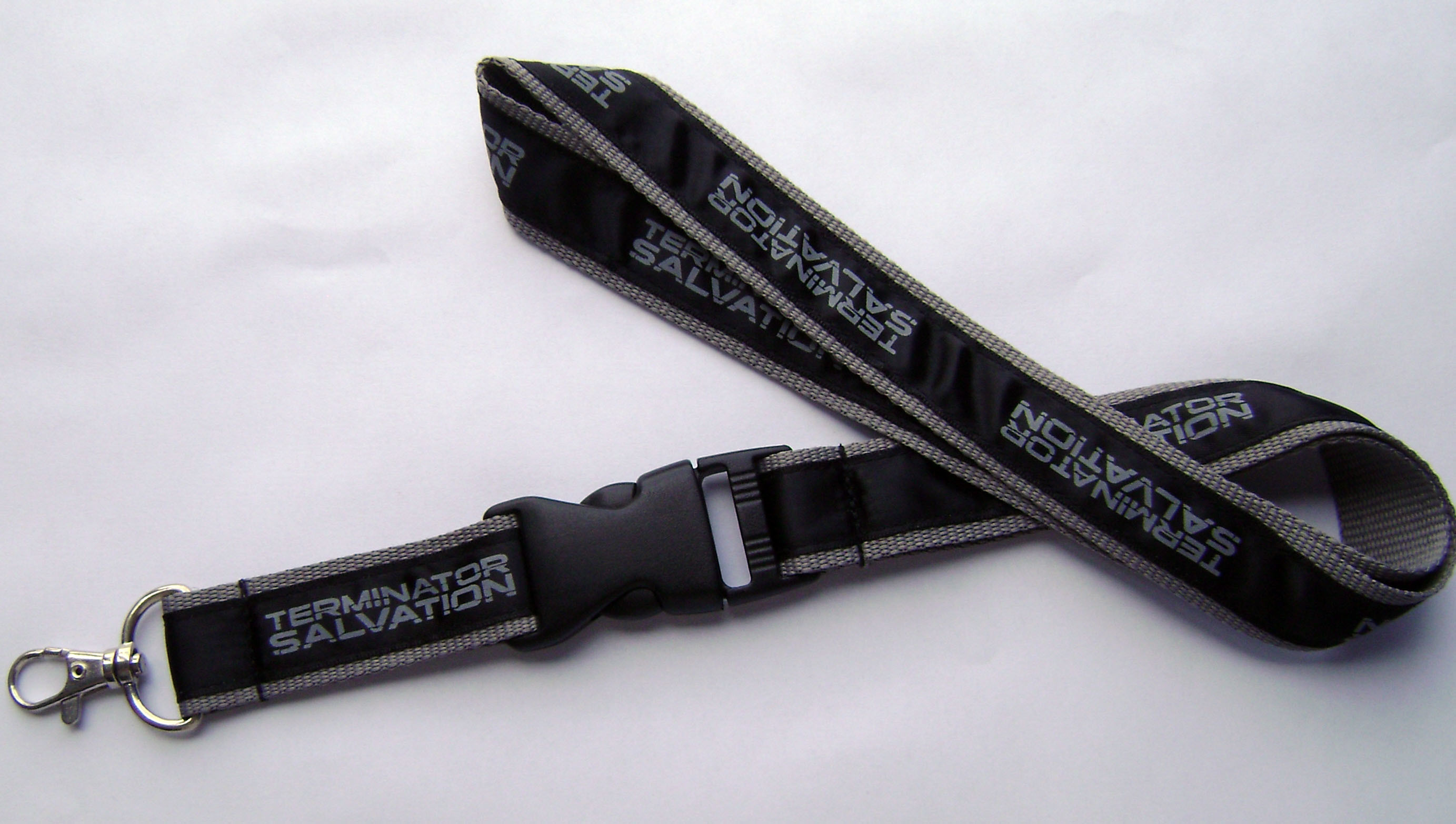 Attractive Cartoon Dye Sublimation Lanyards For Kids Hangings , Metal Hook