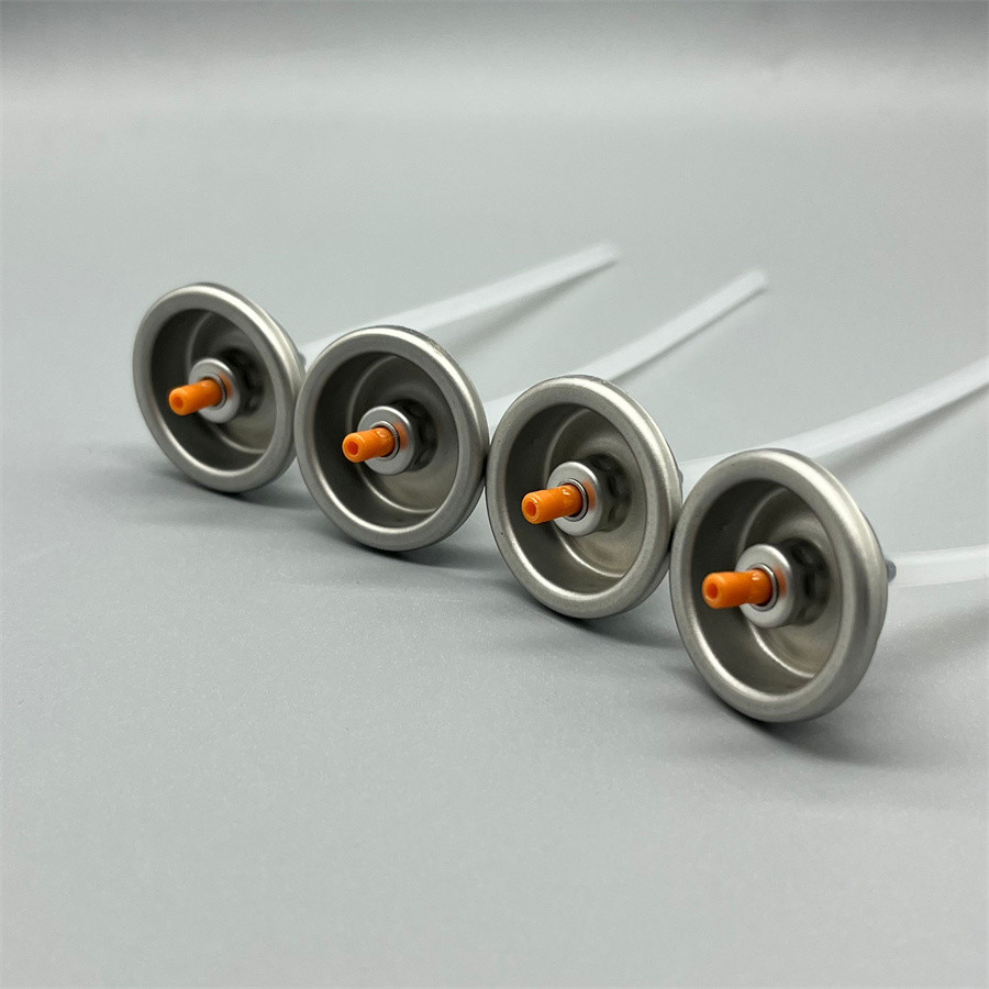High-Flow Oxygen Aerosol Valve for Firefighting and Rescue Gear with Impact-Resistant Housing
