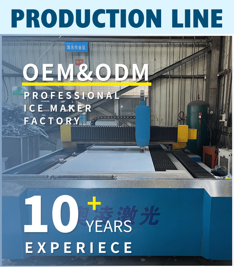 500kg Ice Making Machine Energy Saving Commercial Ice Machine