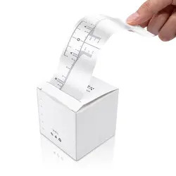 Disposable Eyebrow Microblading Measurement Tool Permanent Makeup Brow Stencil Ruler Sticker Tape
