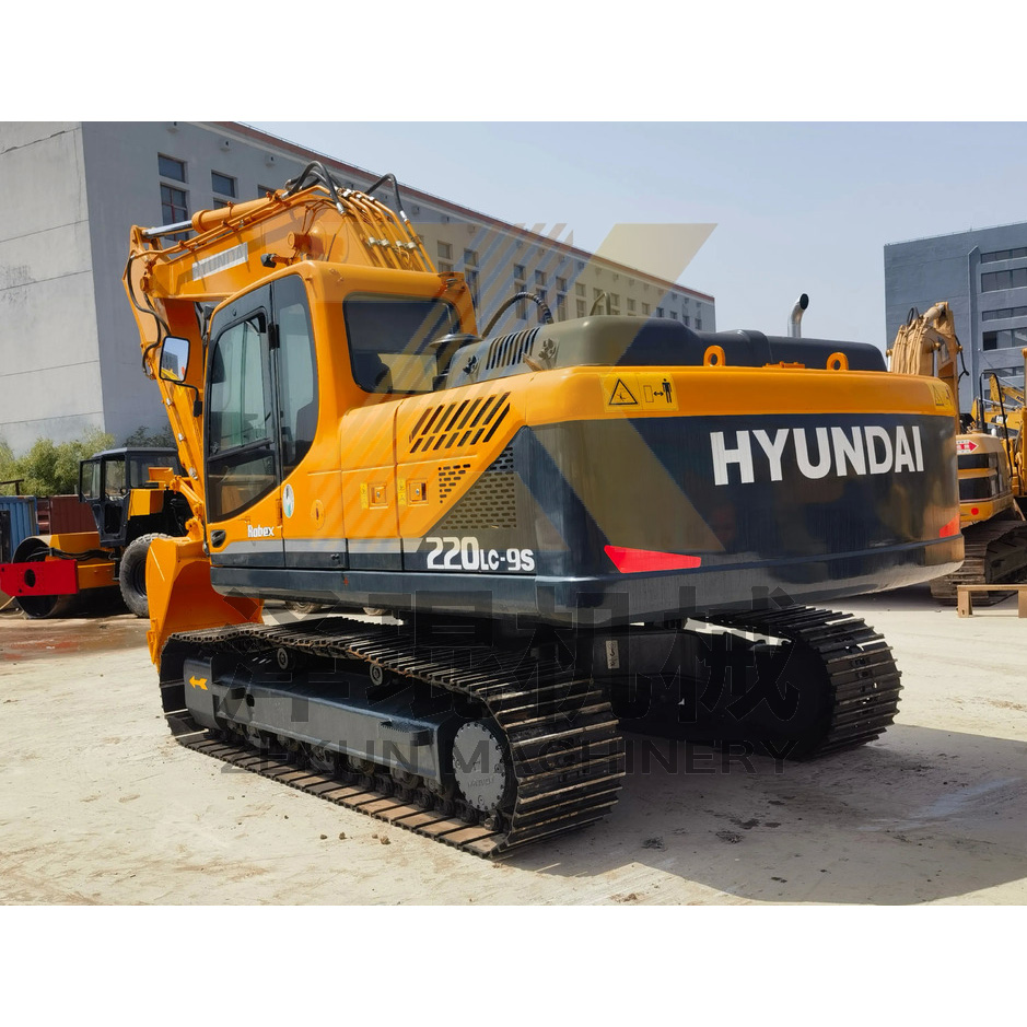 2019 Used Original Korea Hyundai 220 220-9 Digger With 22 Ton Operating Weight