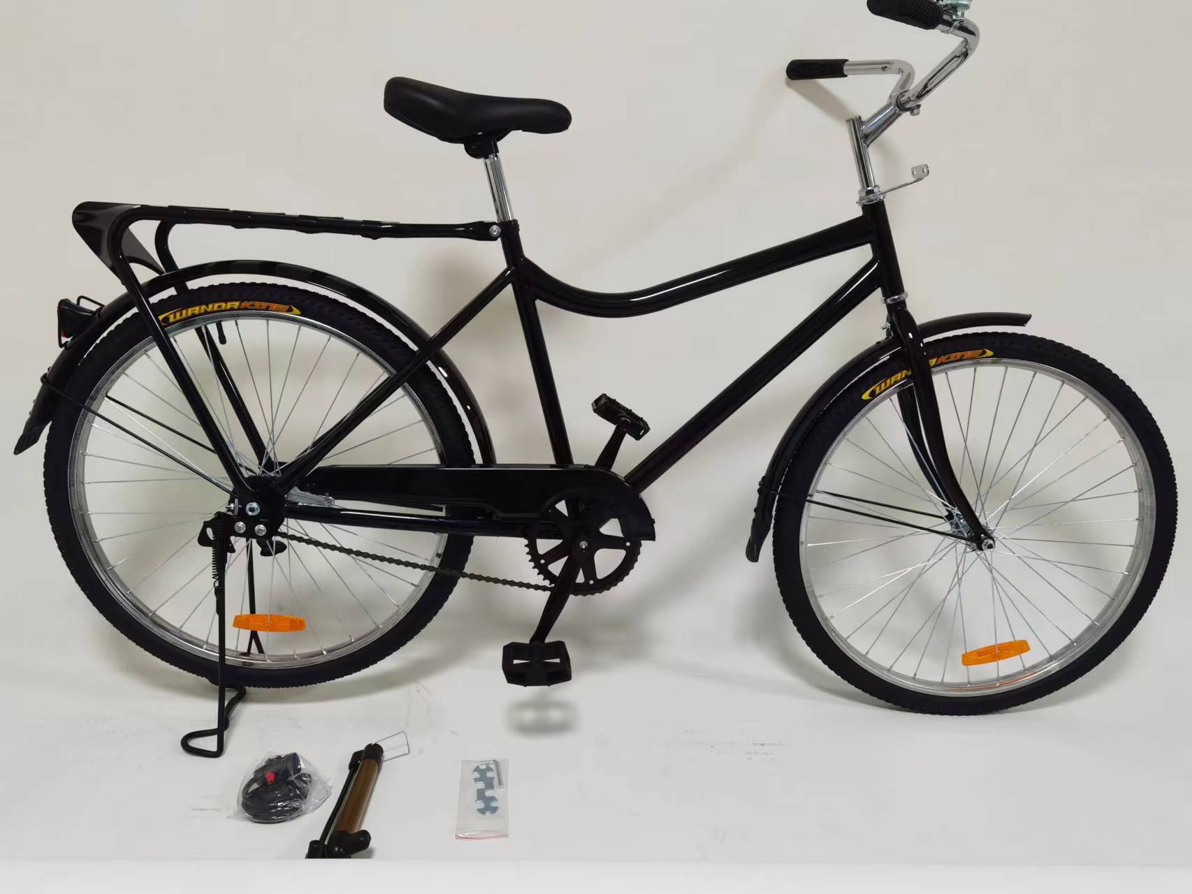 Steel Frame Material 28" Africa Model Traditional Bike Heavy-Duty Bicycle With Rigid Fork