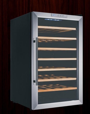 45 Bottles 128L Wine Cooler Single Zone (compressor Wine Cellar)