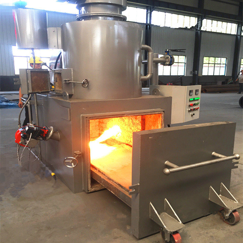 Diesel Natural Gas LPG Fuel Animal Waste Incinerator Cremation Machine For Dead Animal