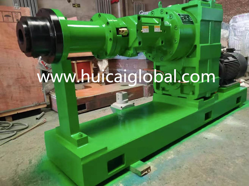 3000 KG Cold Feeding Rubber Extruder Machine with Screw Rotational Speed of 0-60r/min