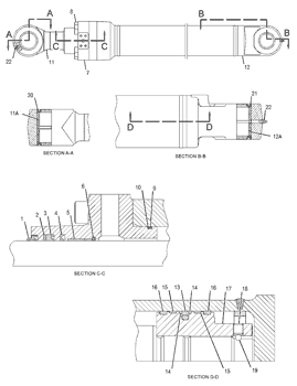 C-A-Terpillar 3500972 Parts scheme KIT-SEAL