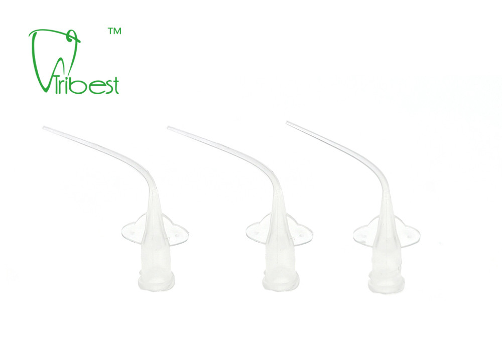 Long Curved Capillary Tip For Endodontic Treatment Aspirating Dental Syringe