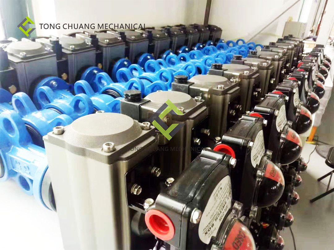 CP101 Concrete Pump Spare Parts , 8bar High Performance Butterfly Valves