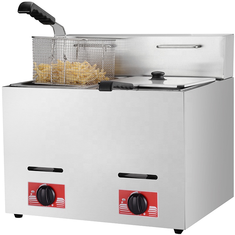 Non Stick Gas Deep Fryers for Commercial Hotel Industrial Frying Machine After Service
