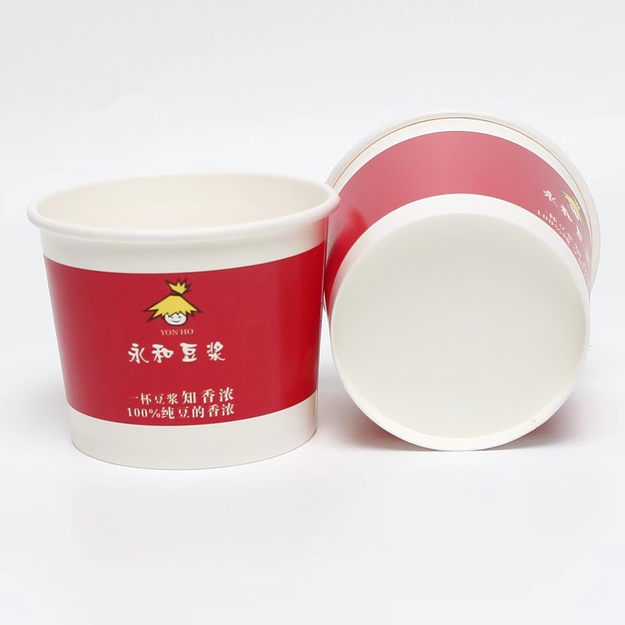 Factory supply flexo printing take away ice cream paper cup