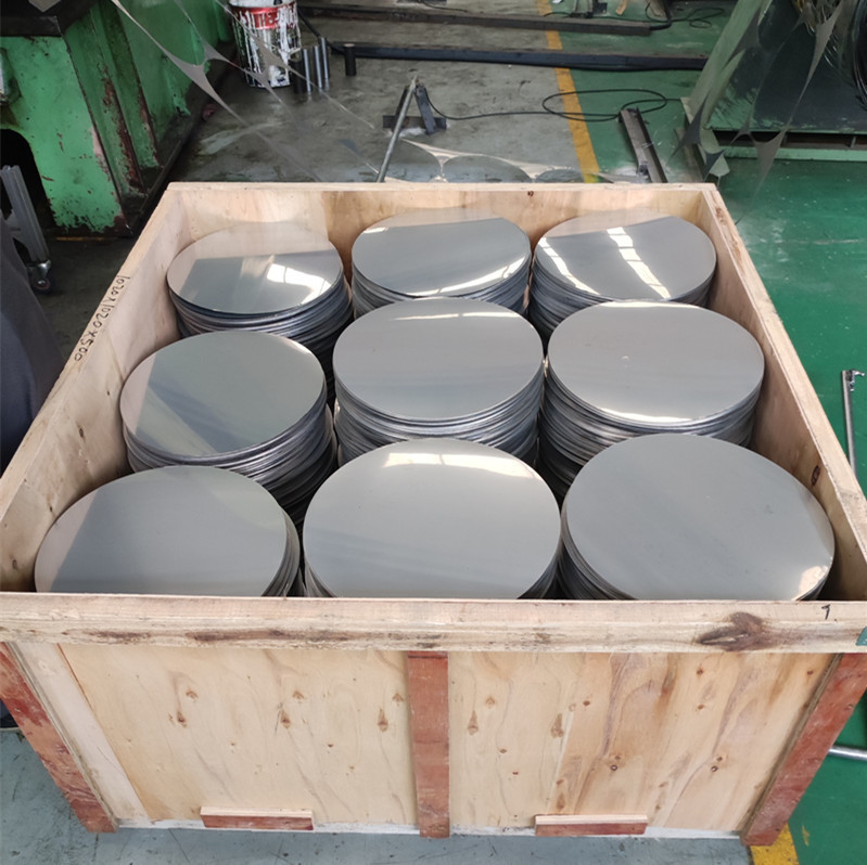 201 No Magnetic 202 SS Circle , Bright Mirror Mild Steel Circles 150mm 180mm
