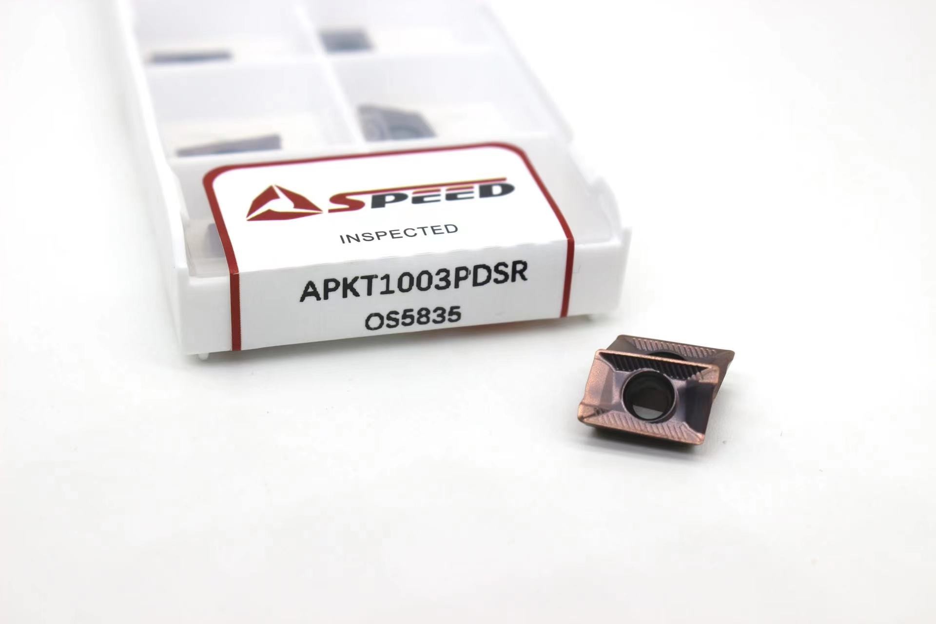 Milling Inserts APKT1003 APKT1604 APKT1135 APKT11T308 APKT 1705 High Precision Tools