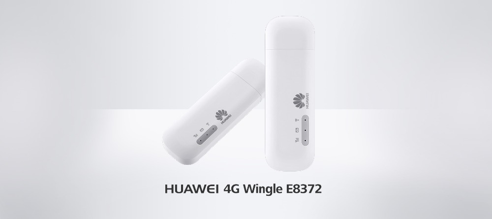 Unlocked Huawei E8372h-320 E8372 Wingle LTE Universal 4G USB Modem WiFi Mobile Support 16 WiFi Users 4G B1 B3 B5 B7 B8 B20 B28